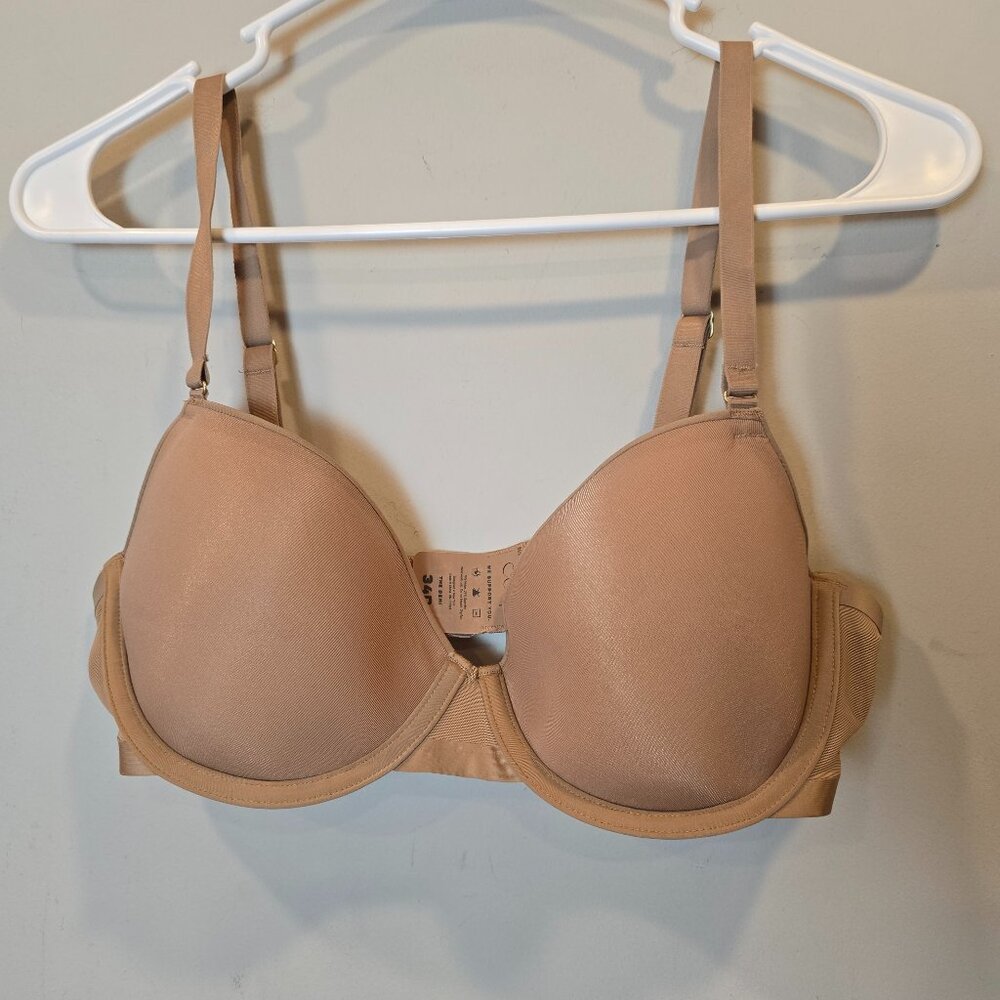 CUUP Bra 34D The Demi Tan Med Nude
